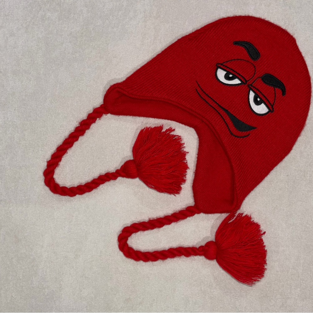 M&M's Red Face Laplander Hat